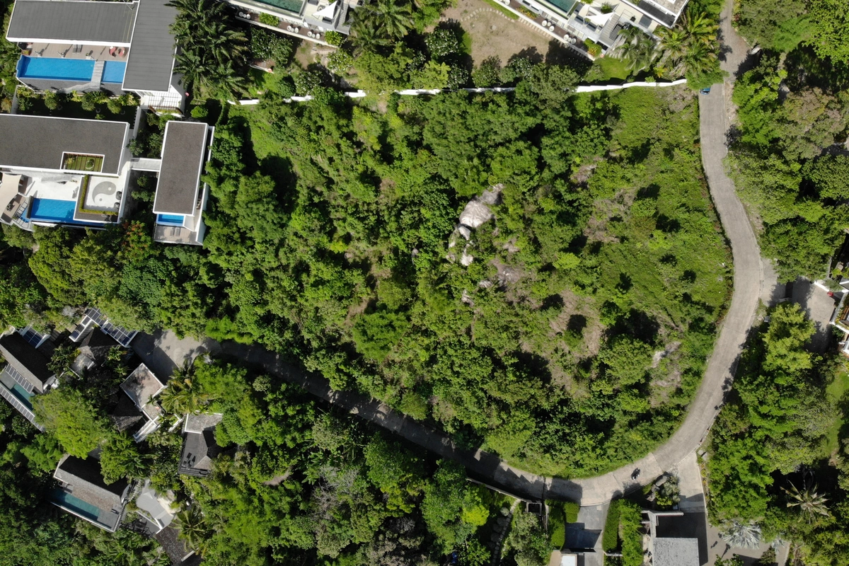 Land - Plot C at Cape Amarin - Above view