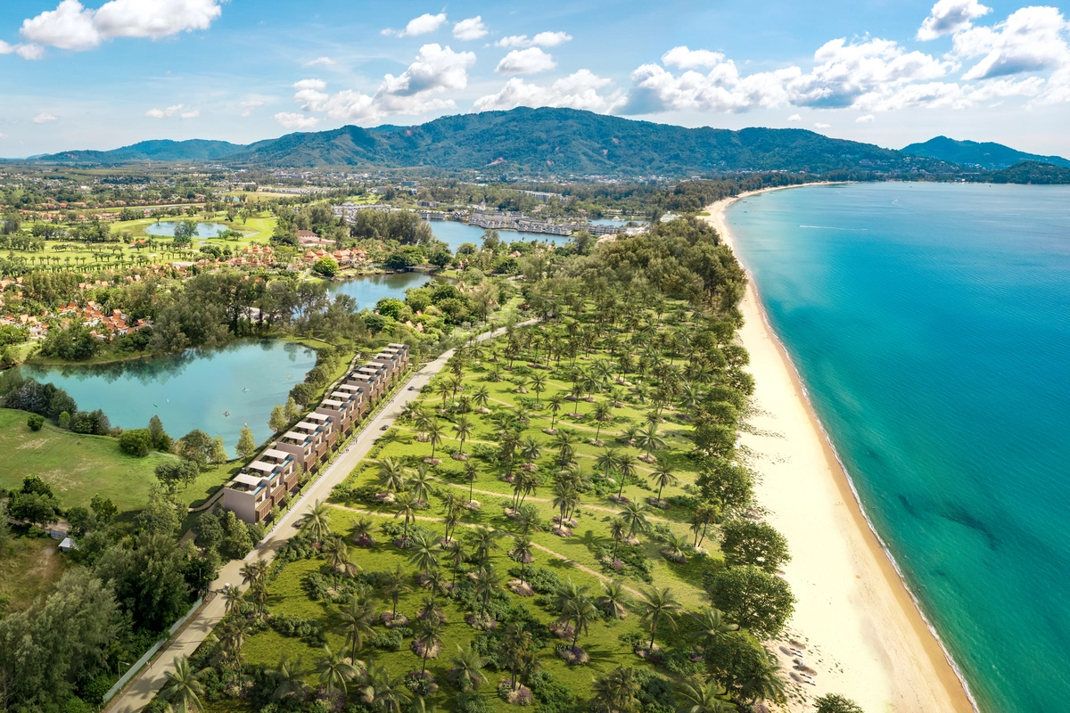 Beach Terraces - Aerial beach front 1
