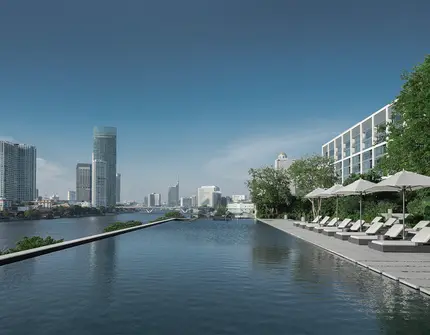 Four Seasons Private Residences Bangkok - Deck and Pool