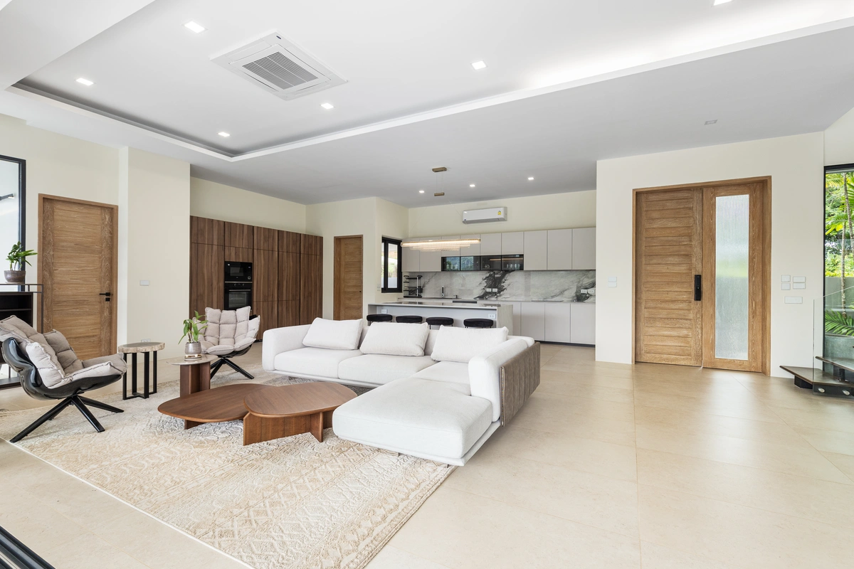 Manick Hillside villa 7-Livingroom