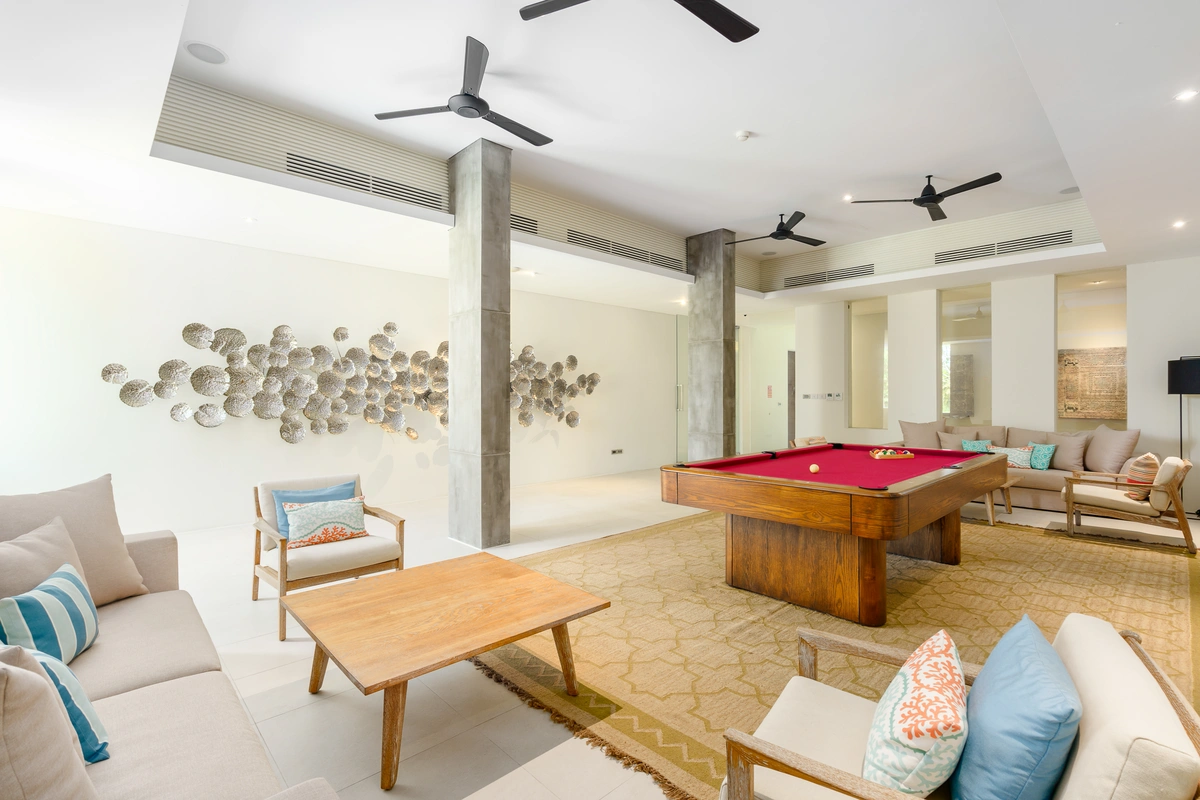 Luxury villas on Samui 6 Bedroom Pool Villa in Samujana game room