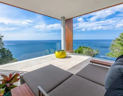 Villa Mayavee  Kamala Headland - Living area sea view