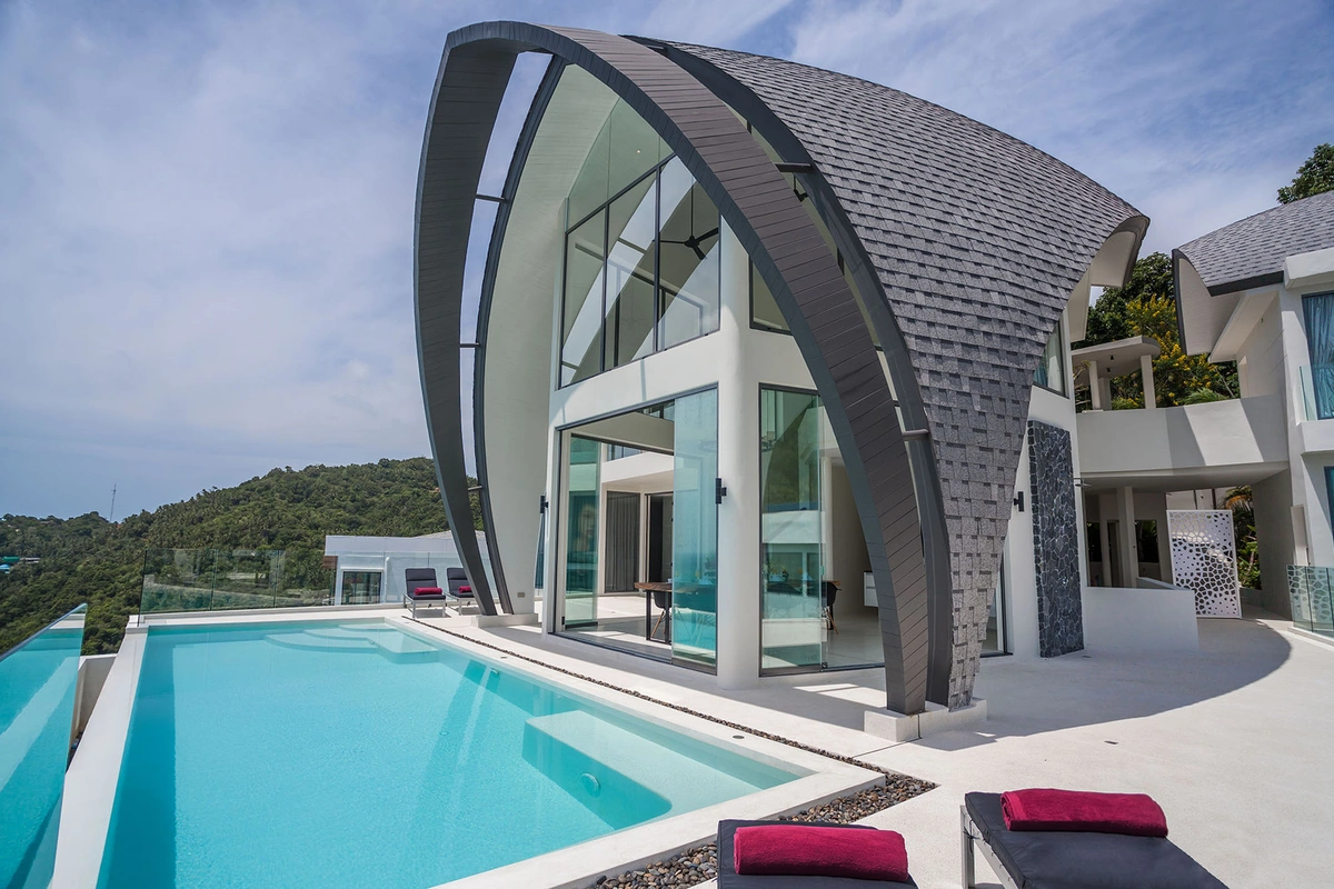 Luxury villas on Samui Sky Dream Villa swimming pool