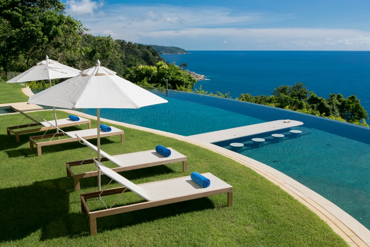 Villa Cascade  Kamala Headland - Outdoor sunbed