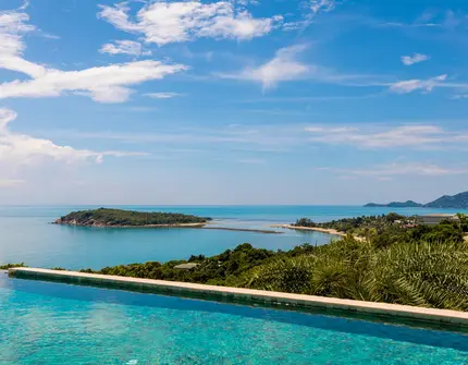 Luxury villas on Samui Villa Turquoise sea view