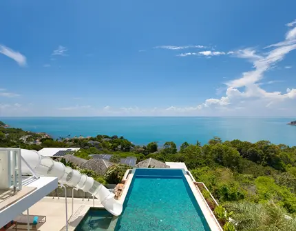Luxury villas on Samui Villa Turquoise sea view
