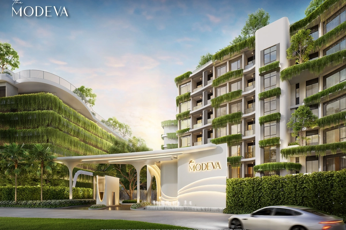 The Modeva - Project entrance