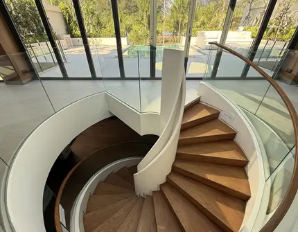 Banyan Tree Beachside Aegir interior spiral staris