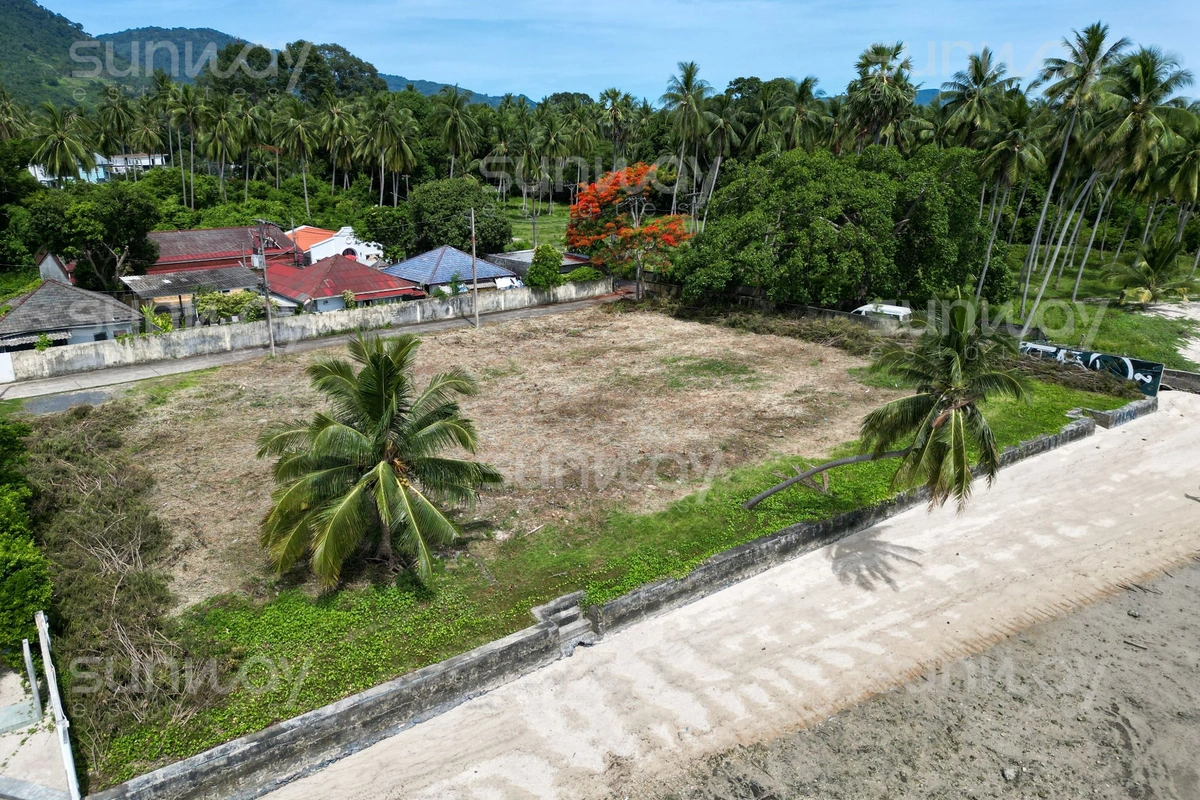 Nathon Town Beach Land - Bird eye view