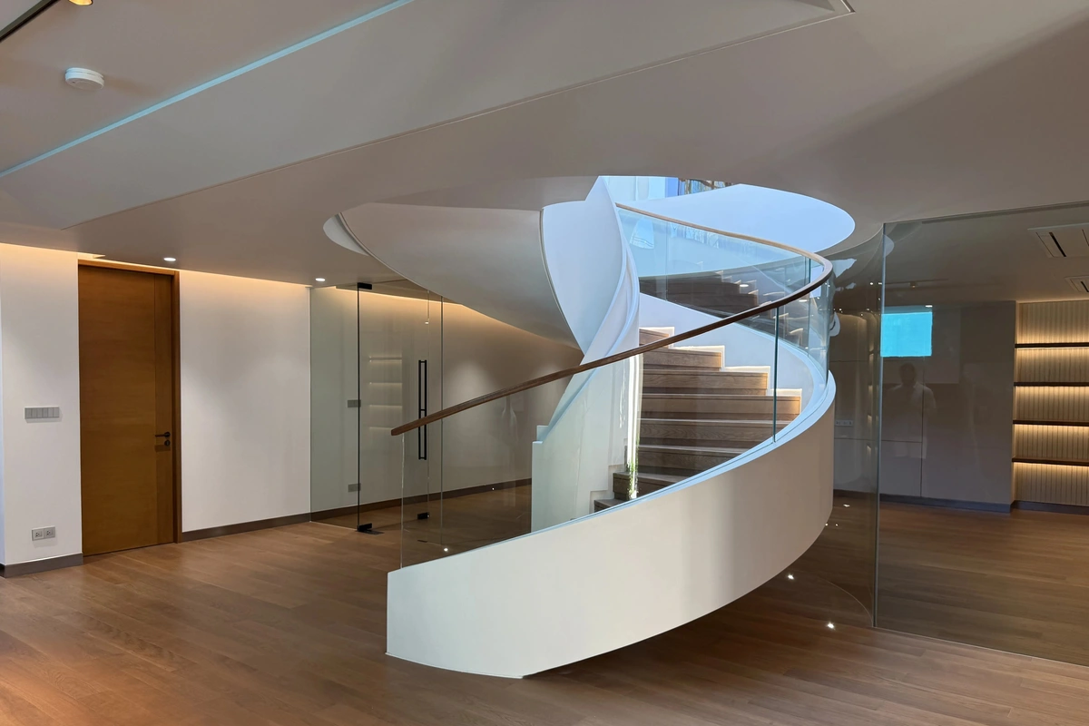 Banyan Tree Beachside Aegir interior stairs