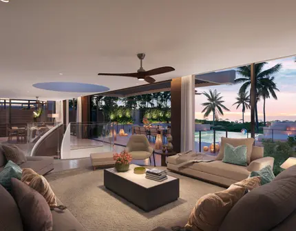 Banyan Tree Grand Residences - Oceanfront Villas - sitting area