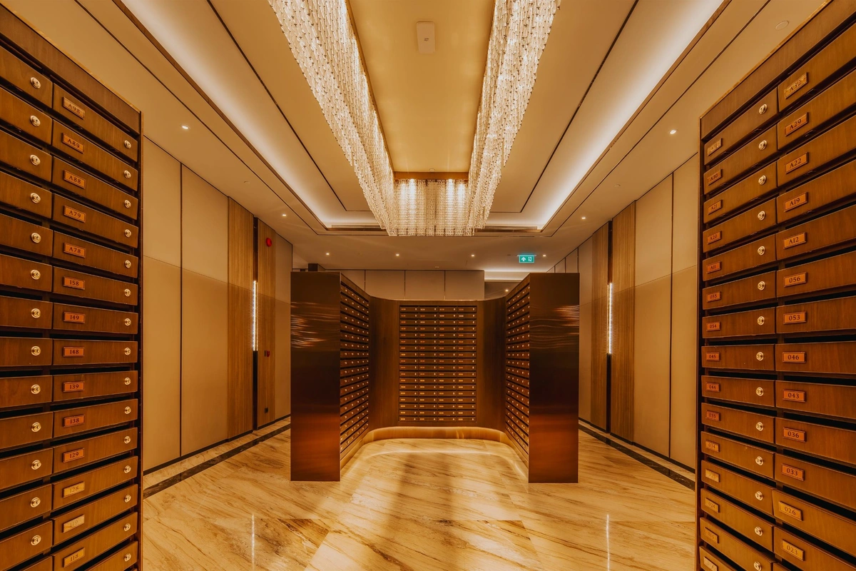 Hyde Heritage Thonglor Bangkok luxury condo - mail room