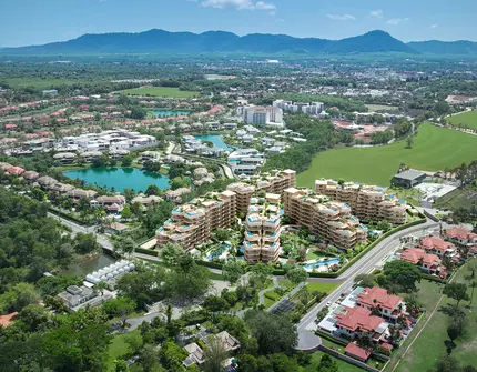 Laguna Golf Residences Hibiscus - aerial view