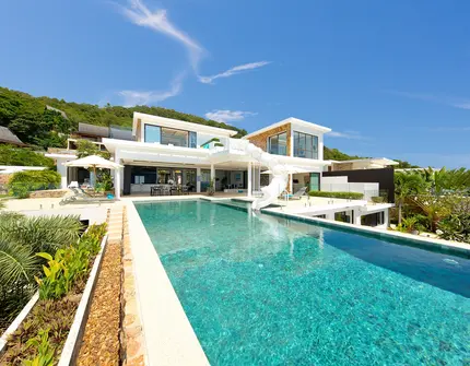 Luxury villas on Samui Villa Turquoise swimming pool