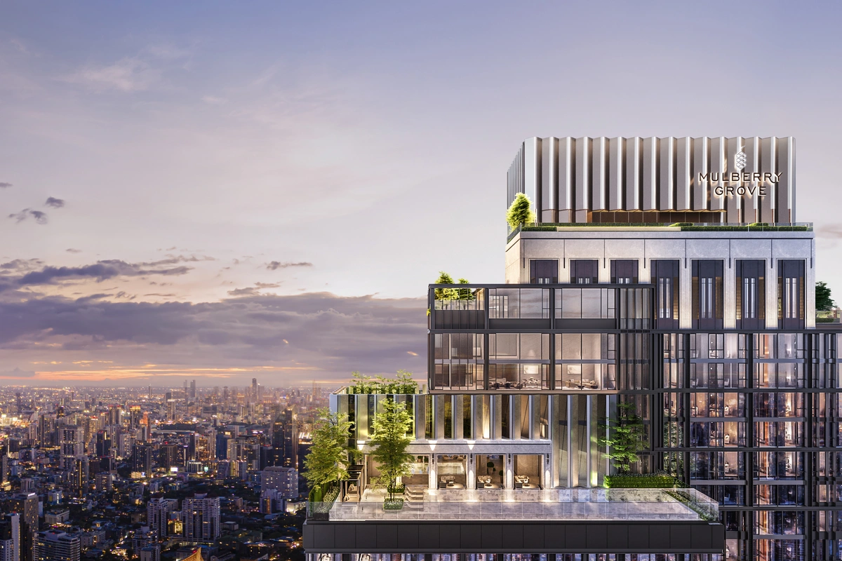 Mulberry Grove Sukhumvit Luxury Condo Rooftop
