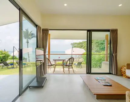 Indu Cocoon living room with view