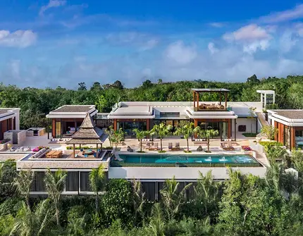 Layan Residences by Anantara luxury villa exterior view