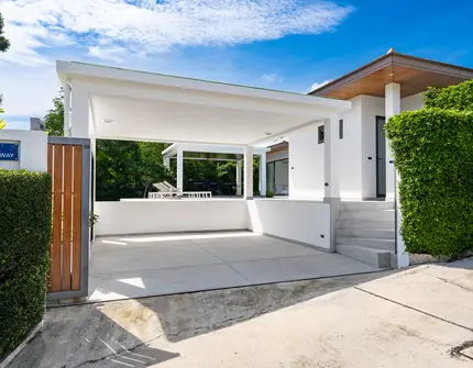 Hideway Villa Samui - car parking