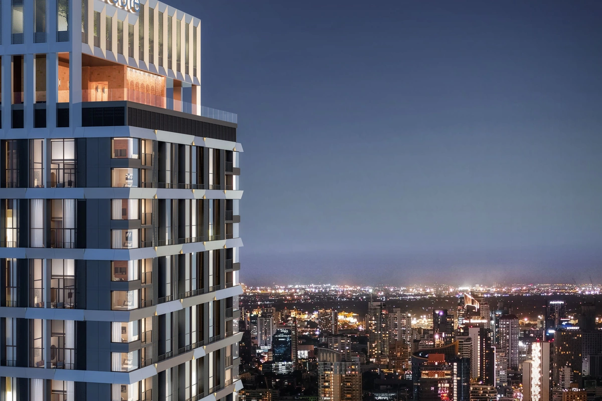 Noble Form Thonglor luxury high-rise - top floors and rooftop