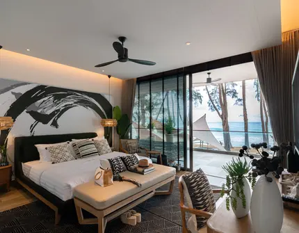 Condominium on Phuket MGallery Residences MontAzure Lakeside bedroom