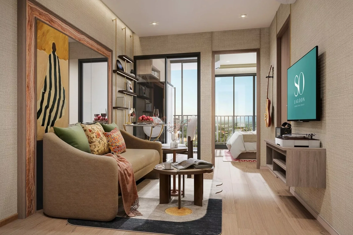 SO Lagoon Cherngtalay living room