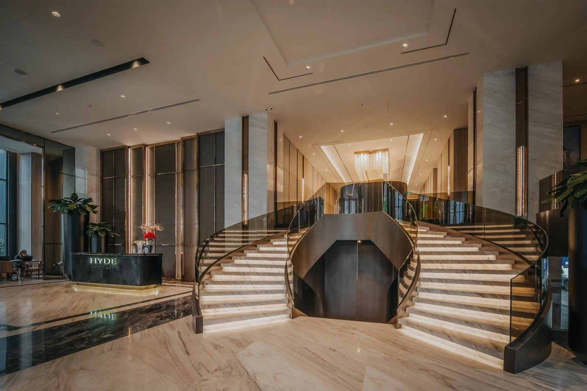 Hyde Heritage Thonglor Bangkok luxury condo - lobby