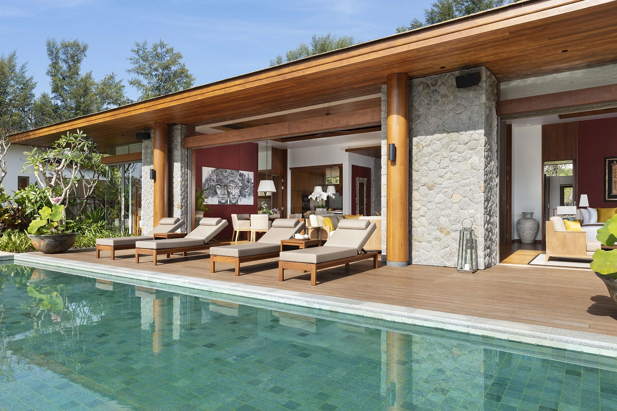 Aquella Lakeside Phang Nga golf villa swimming pool