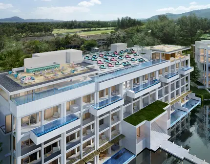 Angsana Oceanview Residences - Aerial