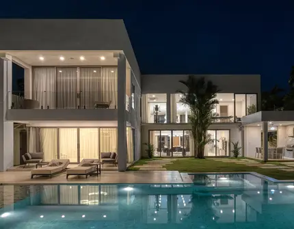 Laguna Homes - external night