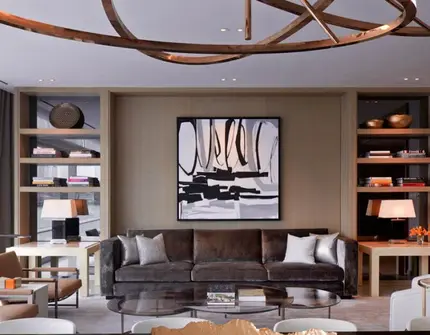 Four Seasons Private Residences Bangkok - Living Room Decoration