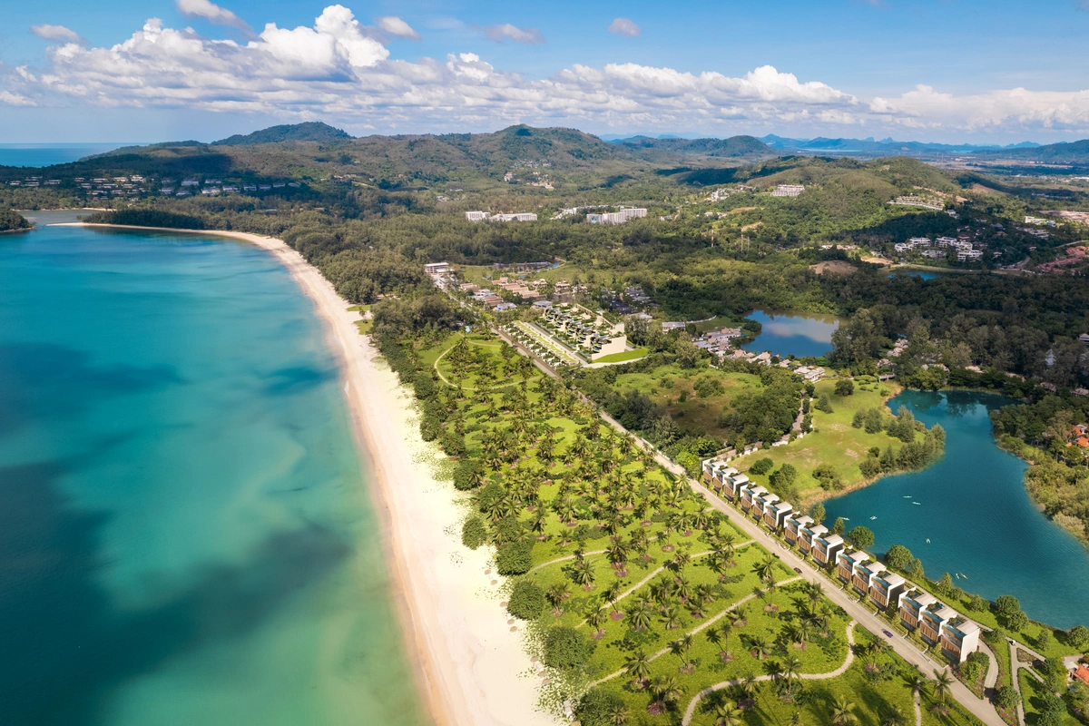 Beach Terraces - Aerial beach front 2