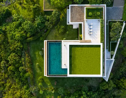 Samujana Villa -  Above view