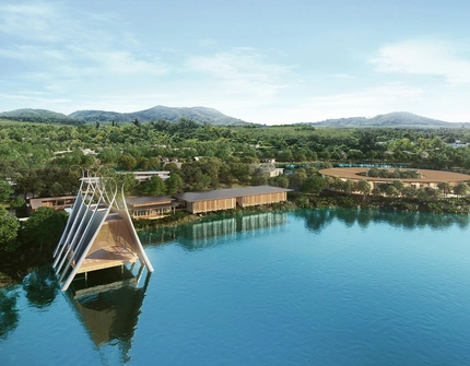 Tri Vananda  luxury villas land scape