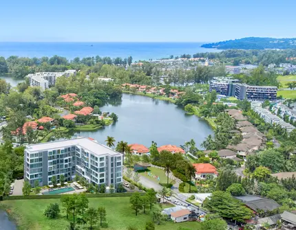 Laguna Lakeside premium Phuket condo - view onto Laguna Phuket