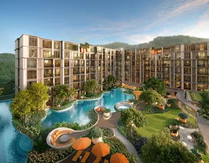 Canvaz Palette Cherngtalay exterior pool garden