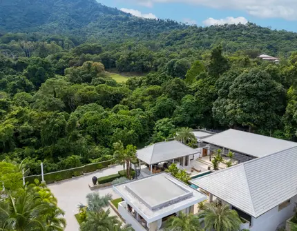 Villa Riverside exterior forest view