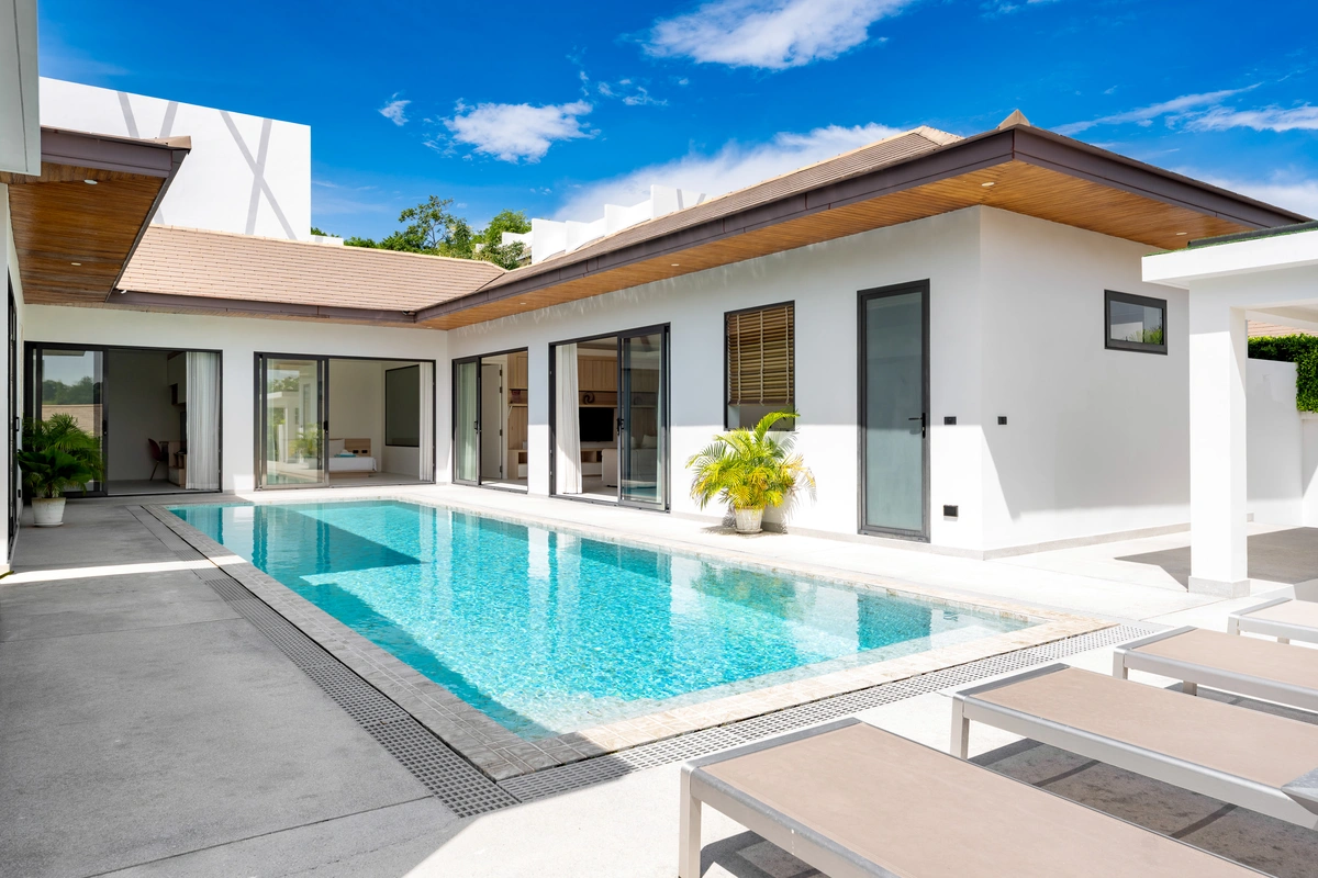 Hideway Villa Samui - pool and main living pavillion