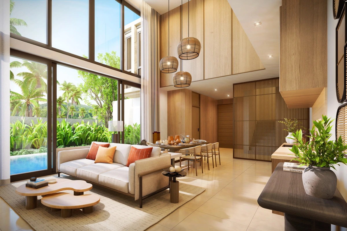 Balco Phuket luxury villas - Signature villa living room