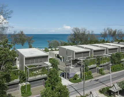 Veyla Natai beachfront villas view from the back
