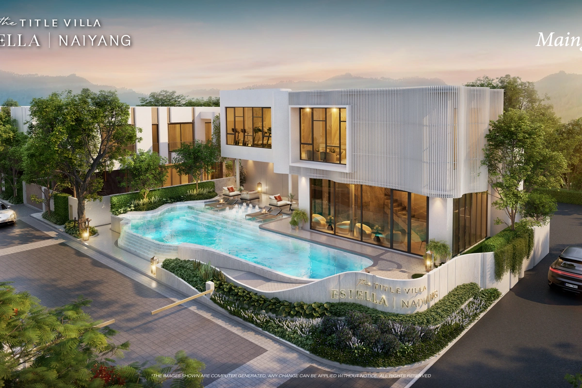 The Title Villa Estella Naiyang - Clubhouse maingate