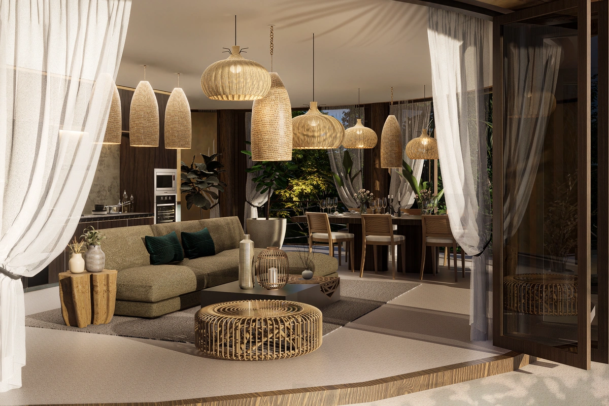 Kunkhao Vale - Living area