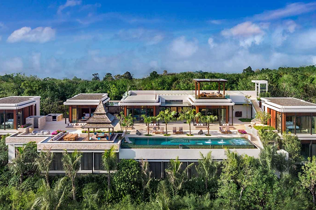 Layan Residences by Anantara luxury villa exterior view