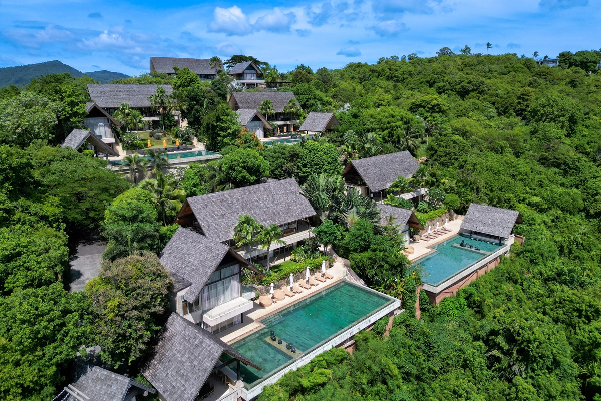 Panacea Retreat - Residence Aerial View