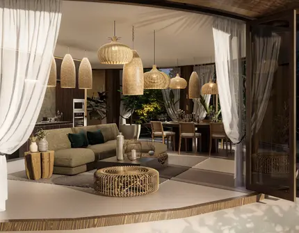 Kunkhao Vale - Living area