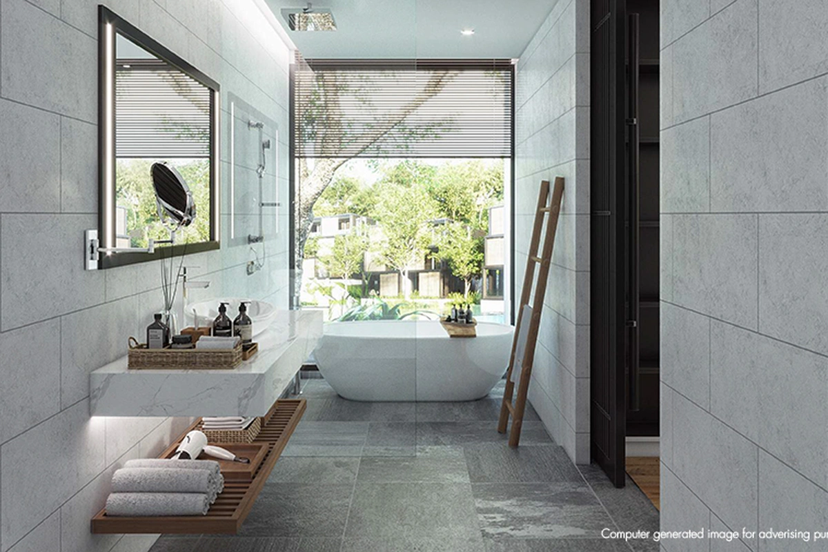 Condominium on Phuket MGallery Residences MontAzure Lakeside bathroome