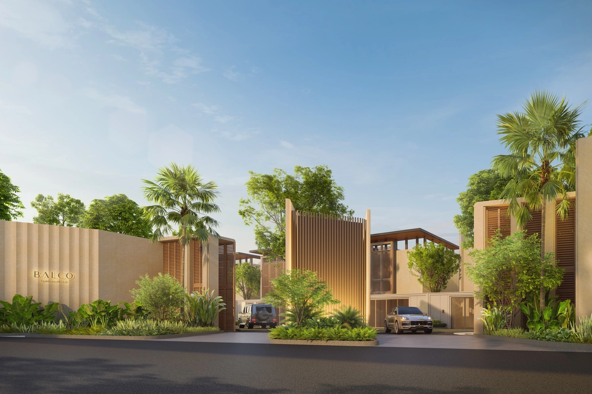 Balco Phuket luxury villas - project grand entrance