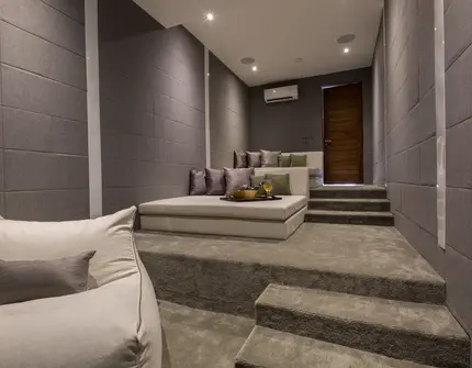 Ultra-Luxury 7 Bedroom Beachfront Villa Samui - Cinema room