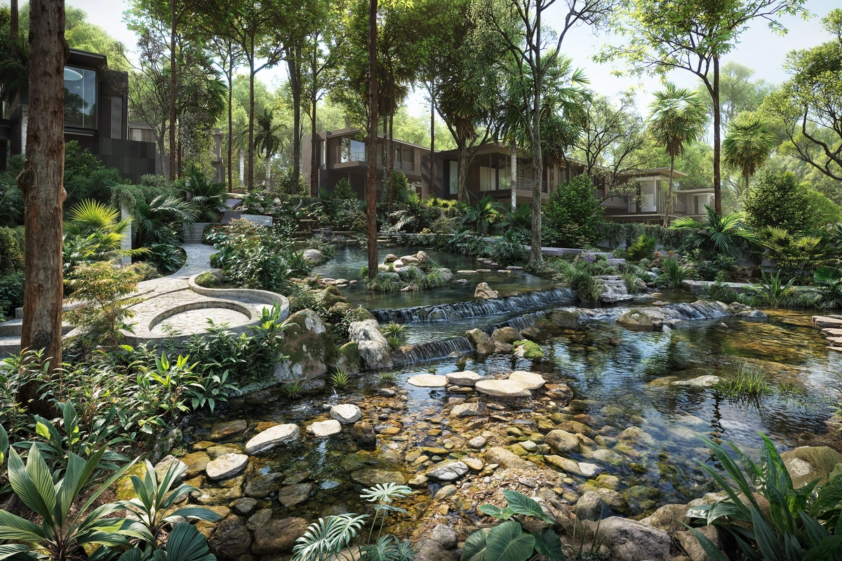 Anann Villas - outdoor garden