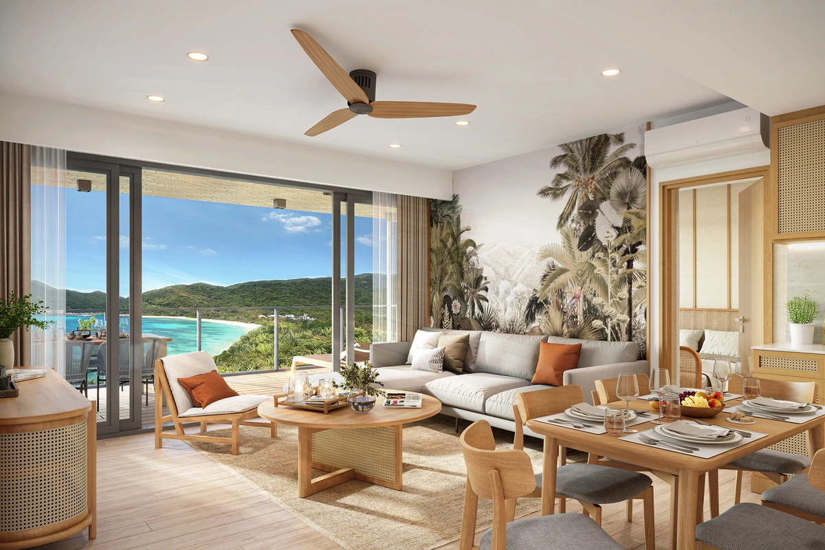 Laguna Seaside - Living Area 2 Bedrooms