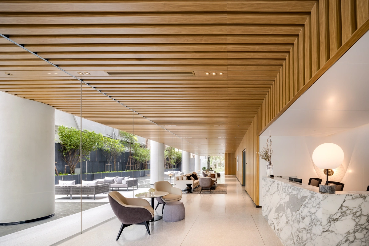 Tait Sathorn 12 Luxury Bangkok Condominium Lobby